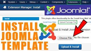 How to Install a Joomla Template?