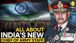 India Lt Gen Upendra Dwivedi becomes Indias new Chief of Army Staff  WION Originals