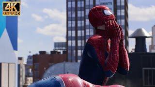 The Amazing Spider-Man Suits Vs Sandman New Game+ - Marvel’s Spider-Man 2 PS5 4K60FPS