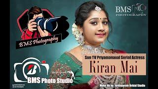 Sun tv Priyamanaval Serial Actress Kiran Mai  #BTS by BMS Photography