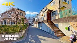  Residential Area Walk - Yokohama to Machida City - 2022・4K