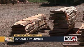 DIY Friday with Danielle Cut and dry lumber