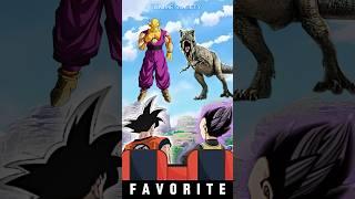 Dbs Characters in DINOSAUR  Mode  ANIME  Dragon Ball Super #dbs #shorts