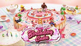 Peachs Birthday Cake - Mario Party Superstars - VS Midnight Marie & Azul No Commentary