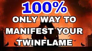 This is the Only way 100% You Can MANIFEST YOUR TWINFLAME IN 3D.THIS NEW MOON