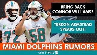 RE-SIGN Connor Williams + Terron Armstead SPEAKS OUT On Tua Tagovailoa Miami Dolphins Rumors