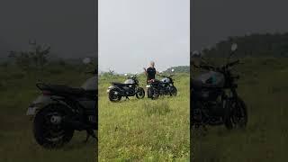 Royal Enfield Hunter 350 vs TVS Ronin 225 Exhaust Sound  BikeWale #Shorts #shortsvideo #shortvideo