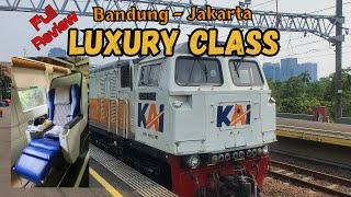 Review dan Tips Naik Kereta Termewah Bandung - Jakarta  Argo Parahyangan Luxury