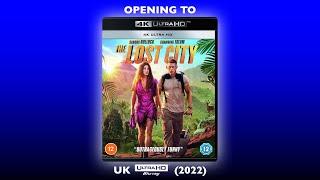 Opening to The Lost City UK 4K Ultra HD Blu-Ray 2022