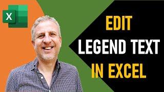 How to Edit Legend Text in an Excel Chart