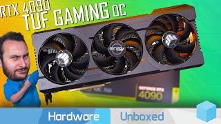 Asus RTX 4090 TUF Gaming OC Review Thermals Power & Overclocking