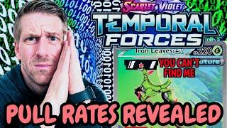 WEVE BEEN DUPED Pokemon Card Pull Rates for Temporal Forces REVEALED