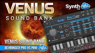 VENUS 32 presets  BEHRINGER VS PRO MINI  SOUND LIBRARY