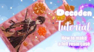 Full Resin Case Decoden Tutorial How to Deco4K