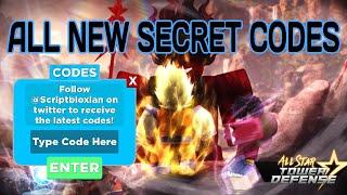 ROBLOX ALL STAR TOWER DEFENCE CODES