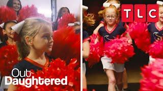 The Quints Try Jr. Cheerleading  OutDaughtered  TLC