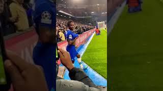 Sterling was at a loss for words while taking a corner #ifnnews #sterling #raheemsterling #chelsea