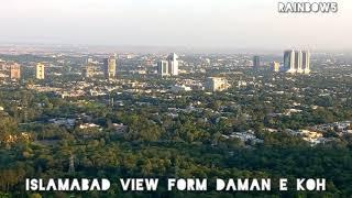 Daman e Koh  Beautiful View of Islamabad  Rainbow5