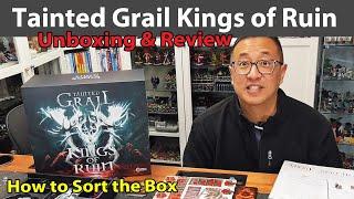 Tainted Grail Kings of Ruin Unboxing & Review
