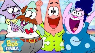 O Show do Patrick Estrela  30 MINUTOS com a Família do Patrick ⭐️  Bob Esponja em Português