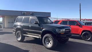 1993 Toyota Land Cruiser JDM import from Japan turbo diesel to v8 gas swap.