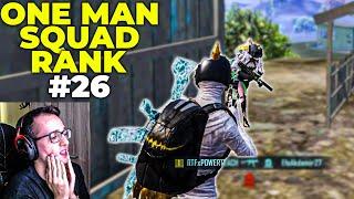 OYUN SONU BENDEN SORULUR  ONE MAN SQUAD RANK 26. BÖLÜM - PUBG MOBILE