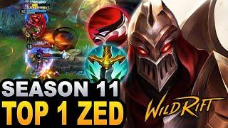 Wild Rift TOP 1 ZED SUGARZED99YT SEASON 11