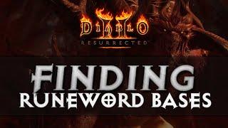 GUIDE FINDING RUNEWORD BASES - Diablo 2 Resurrected