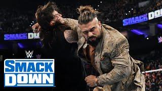 Andrade spurns Santos Escobar and “Dirty” Dom to help Rey Mysterio SmackDown April 5 2024