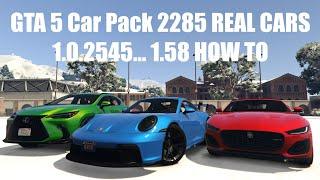 GTA 5 Car Pack 2285 REAL CARS 1.0.2545... FINAL? HELP