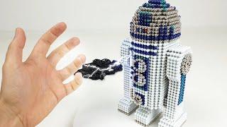 Star Wars R2-D2 out of Magnetic Balls  Magnetic Games