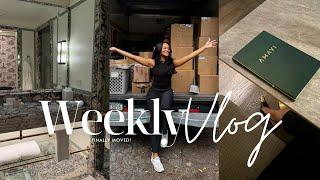 weekly vlog  i finally moved to nyc + new apartment + where ive been  & more  allyiahsface vlog