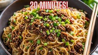 Beef Garlic Chili Noodles  Flavorful Quick and Easy Recipe