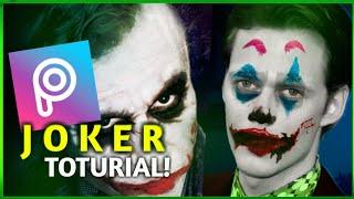 New Joker Face Photo Editing Picsart  picsart Joker face editing  Picsart Photo editing Toturial