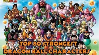Top 80 Strongest Dragon Ball Manga Only Characters