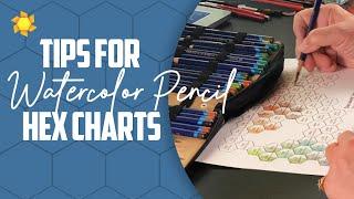 Watercolor Pencil Hex Charts Q&A plus tips