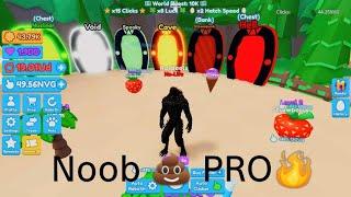 Roblox rebirth champion x Noob to Pro gameplay