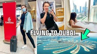 Flying To Dubai For The First Time Travel Vlog and Room Tour 