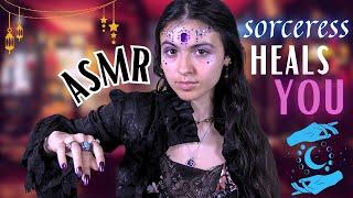 ASMR  sorceress heals your energy