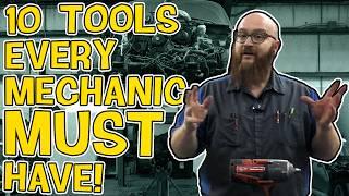 TEN Must Have Tools Every Mechanic MUST Own I NEVER Work on Cars Without Them