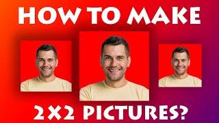 How to make 2x2 and 1x1 Picture in an easy way - Step by Step Tutorial