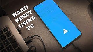 How to Hard Reset Android Phone with Computer 