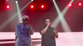 WIZKID Gives Portable Zazoo Zehh Dollars on stage at Wiz livespot festival 2021