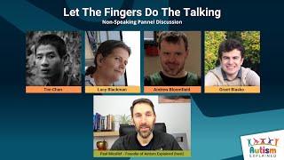 Let the fingers do the talking A Non-Speaking Panel Discussion - Tim Lucy Andrew and Grant