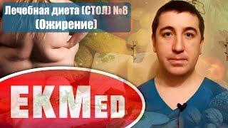 EKMed — Лечебная диета СТОЛ №8 При ожирении