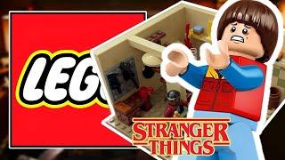 LEGO STRANGER THINGS - Mikes Basement Moc