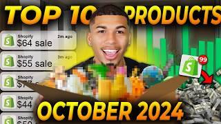 ⭐️ TOP 10 PRODUCTS TO SELL IN OCTOBER 2024  DROPSHIPPING SHOPIFY