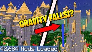 Largest MODPACK but all blocks have GRAVITY