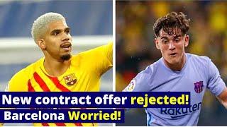 Insulting for Barcelona Gavi and Araujo reject new contract offers Soccer News football Messi