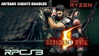 RPCS3 v.27  Resident Evil 5 BLUS30491 v01.01  Artemis Cheats Enabled Files in Description